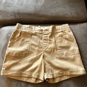 Girls Khaki shorts